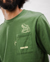 Jurassic Park Dino Cotton T-shirt Green