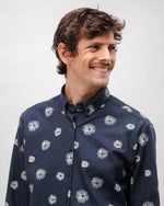 Urchin Flannel Shirt Navy
