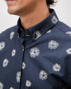 Urchin Flannel Shirt Navy