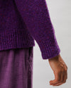 Perkins Raglan Wool Sweater Orchid