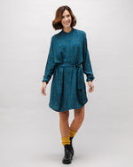 Jellyfish Oversize Mao Viscose Dress Navy