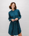Jellyfish Oversize Mao Viscose Dress Navy
