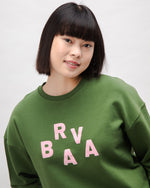 BRV Squared Cotton Sweatshirt Green