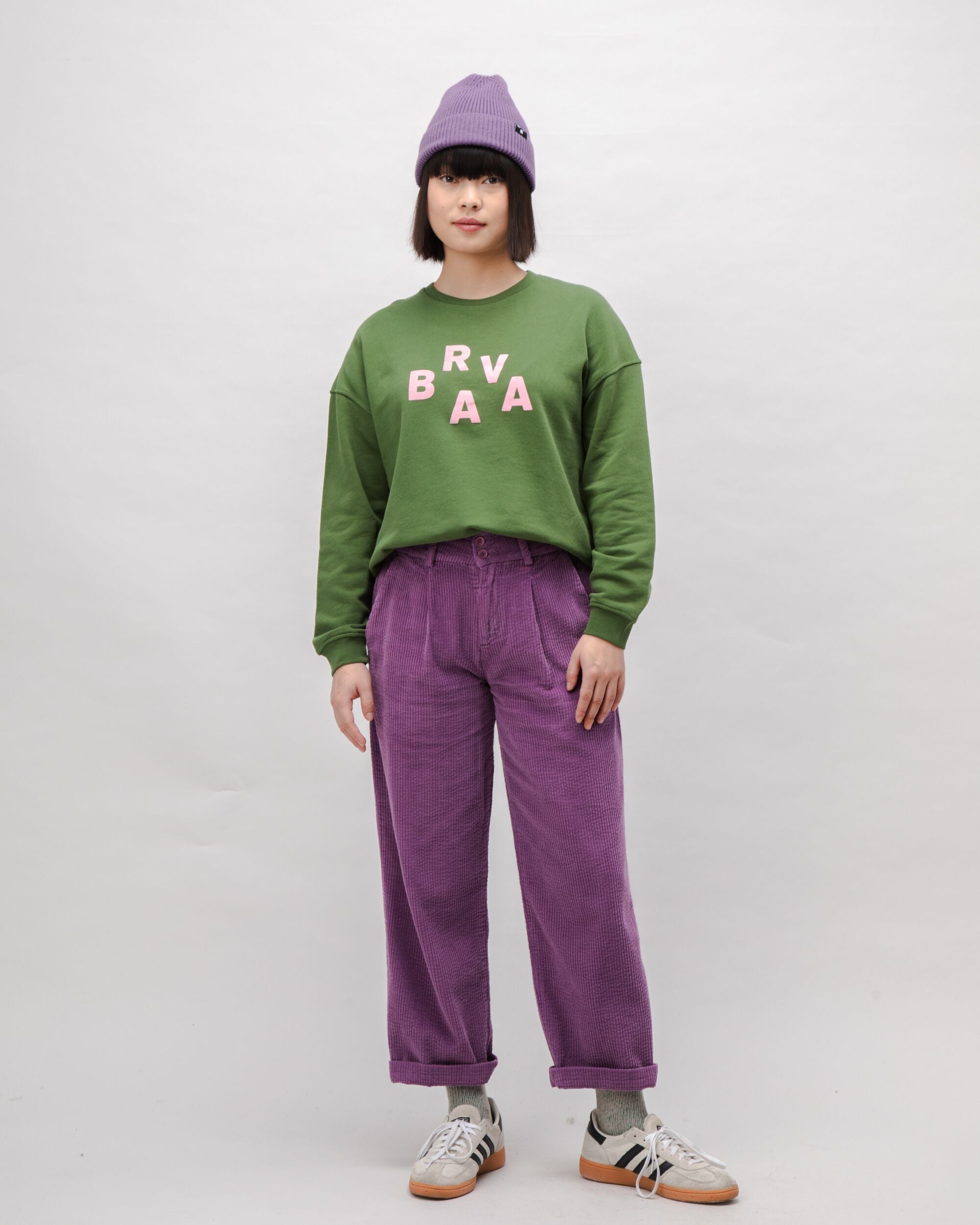 BRV Squared Cotton Sweatshirt Green