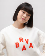 BRV Squared Cotton Sweatshirt Ecru