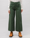 5 Pocket Cotton Twill Pants Green