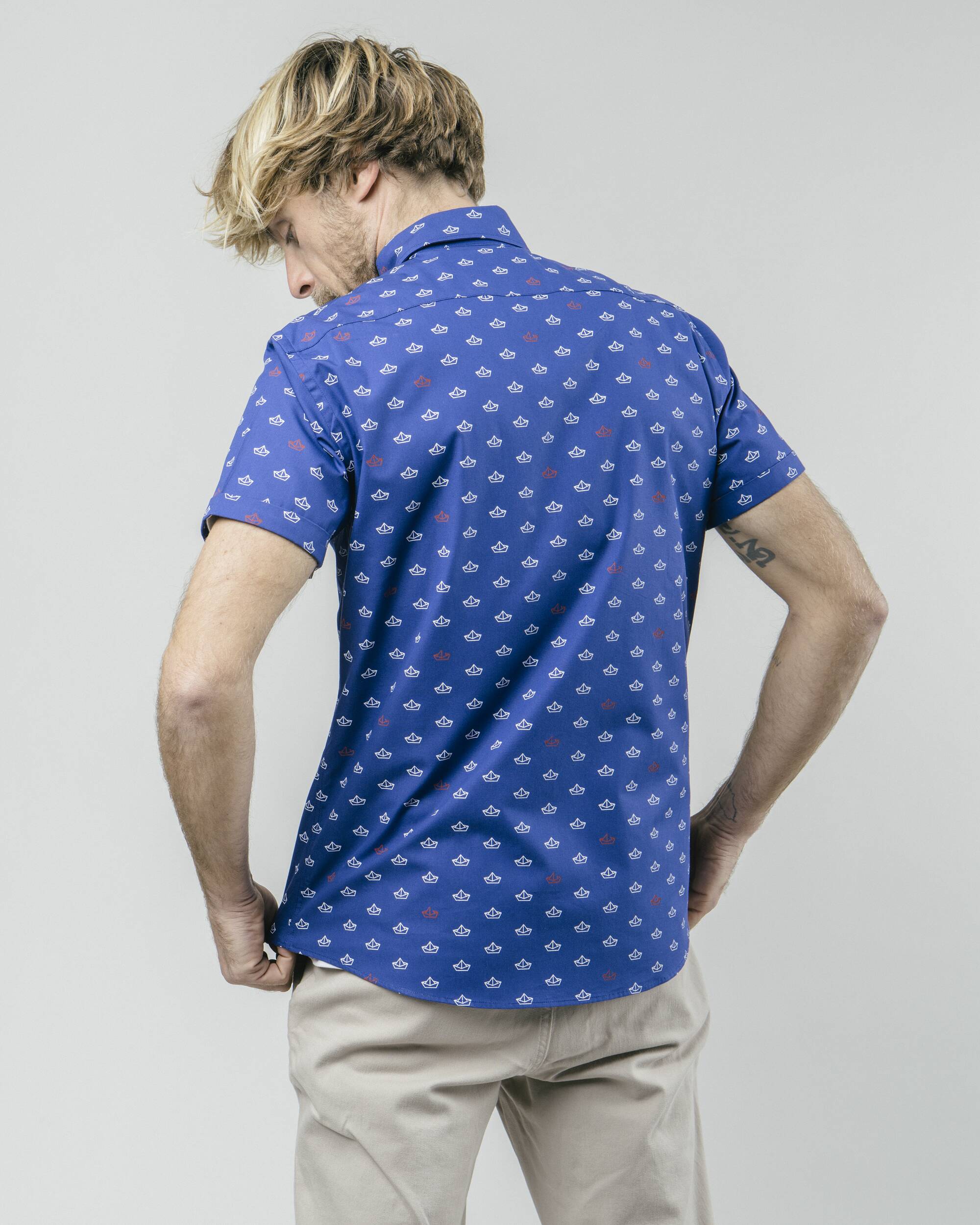 Printed Shirt Paper Boat