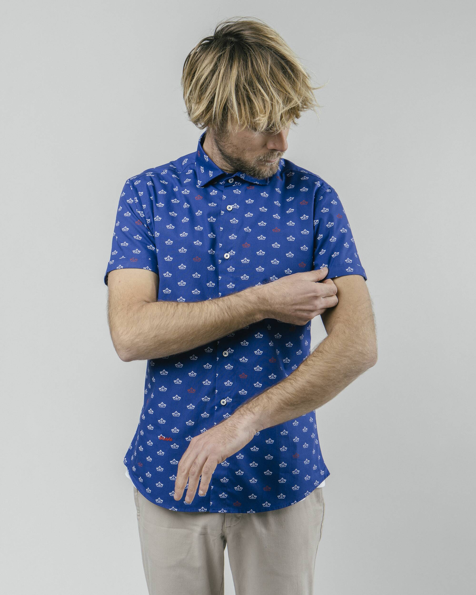 Printed Shirt Paper Boat