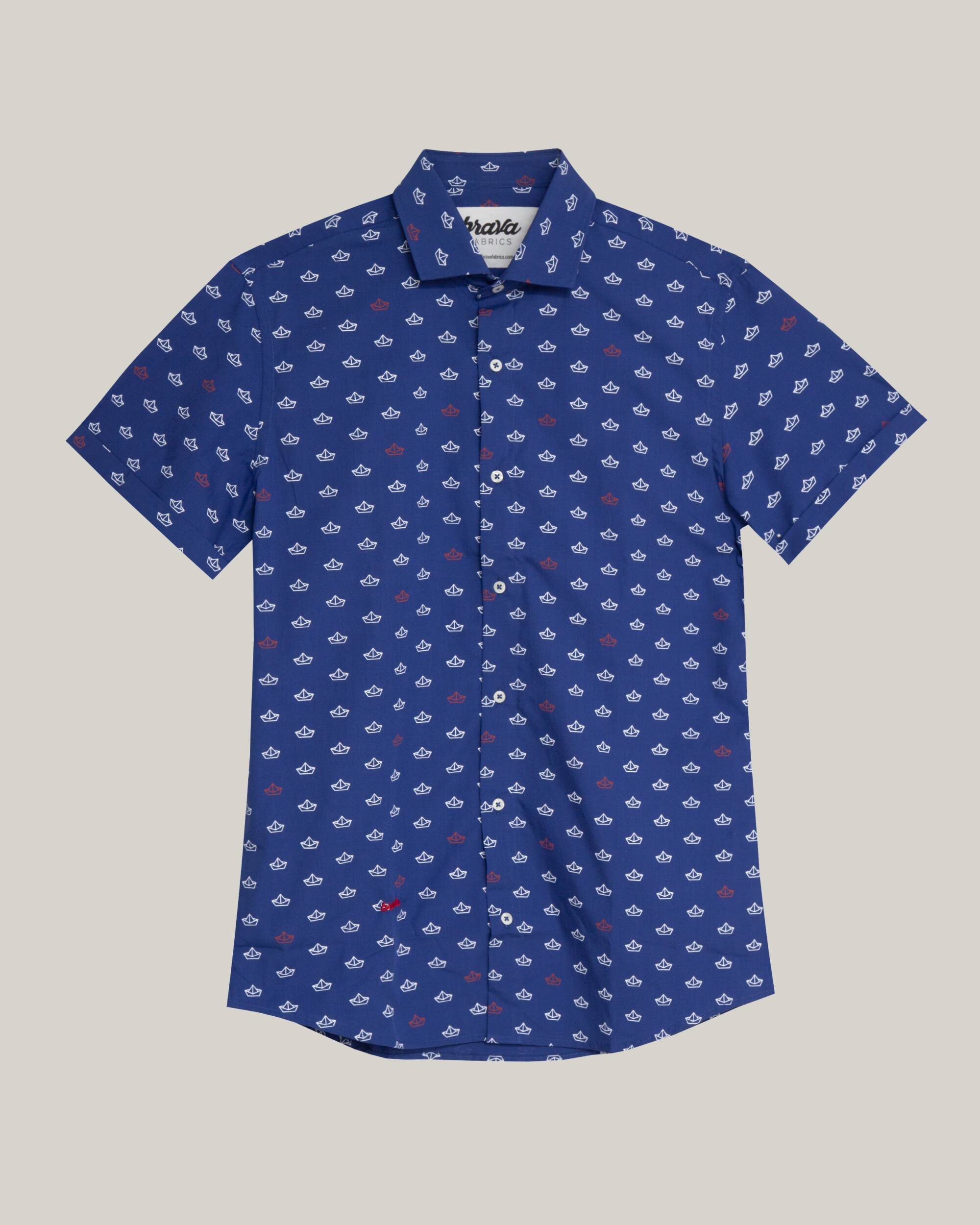 Printed Shirt Paper Boat