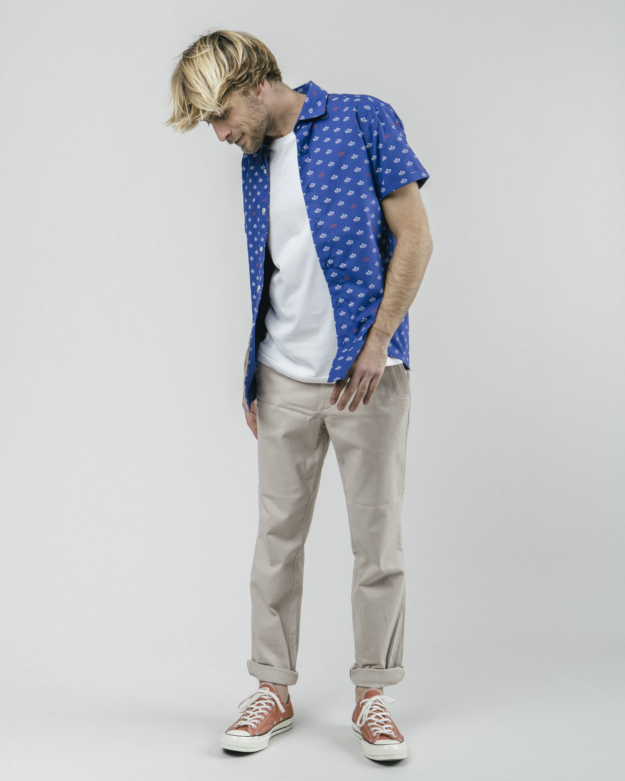 Printed Shirt Paper Boat