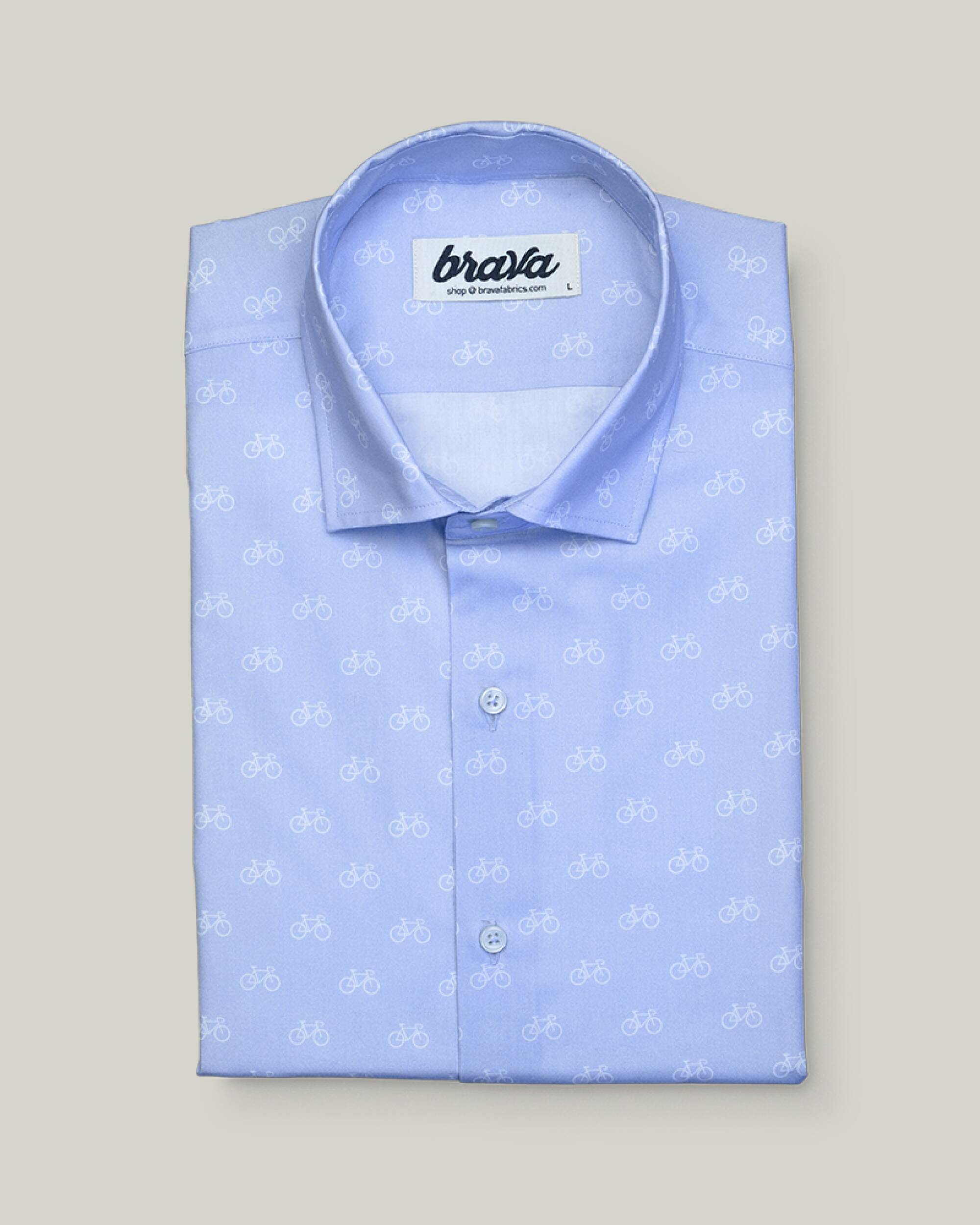 Fixed Gear Rider Blue Edition Printed Shirt