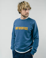 Out Of Office Sweatshirt Blue