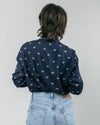 Japanese Sky Printed Blouse
