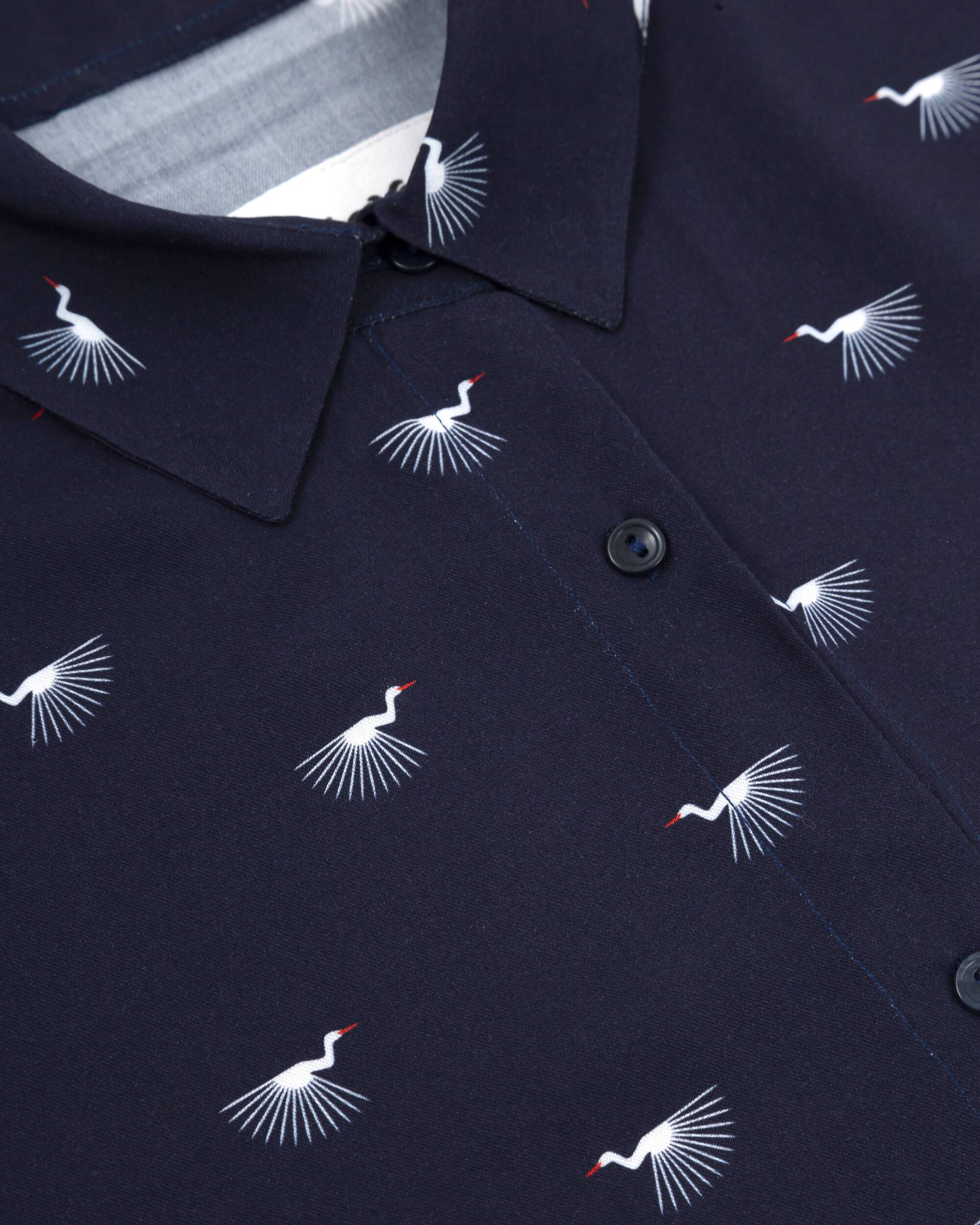 Japanese Sky Printed Blouse