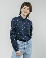 Japanese Sky Printed Blouse