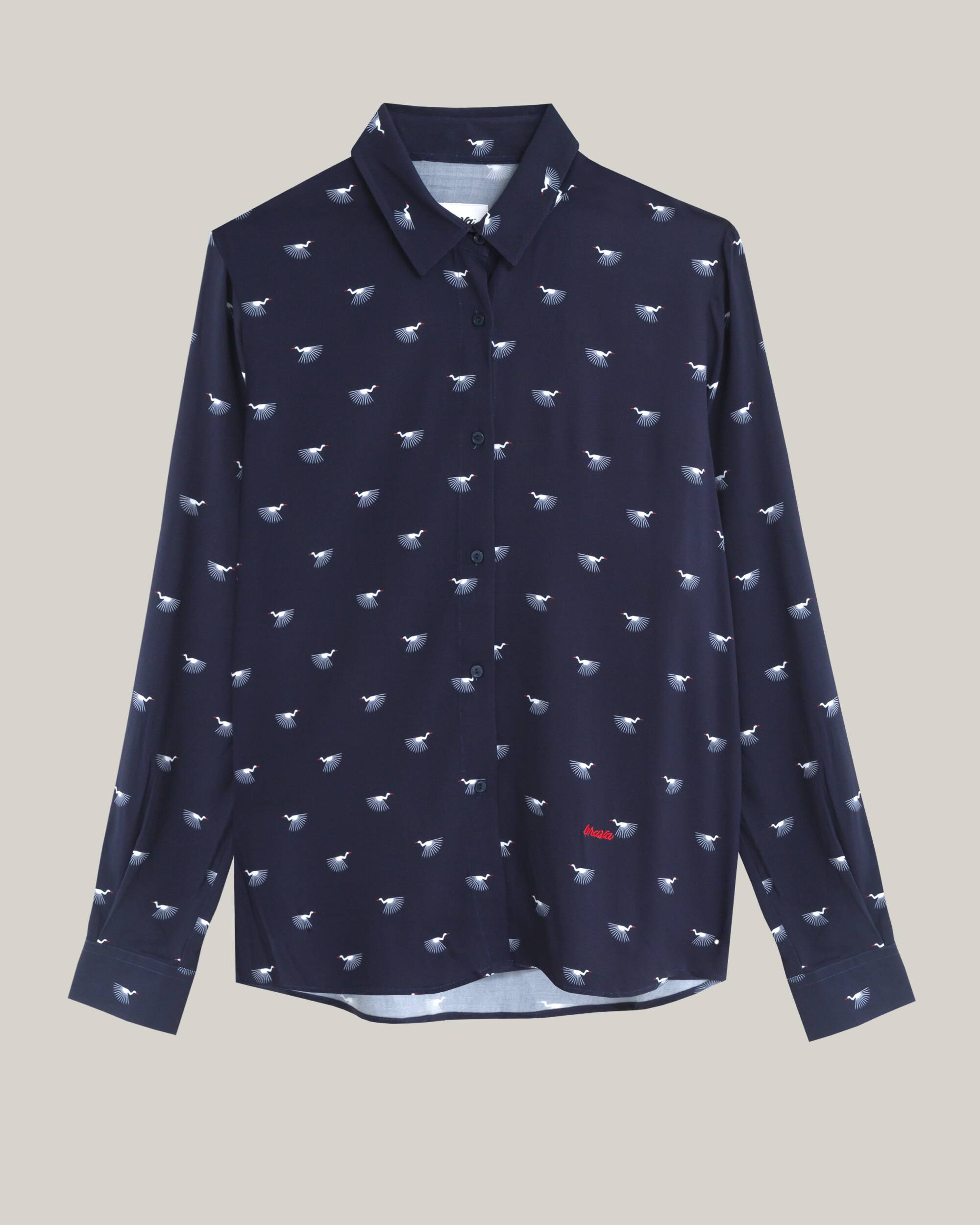 Japanese Sky Printed Blouse