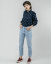 Japanese Sky Printed Blouse